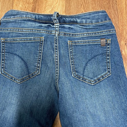 Joes Jeans Girls Renah Ever Blue Straight Leg Cropped Denim Size 8 Medium Wash - Picture 4 of 8