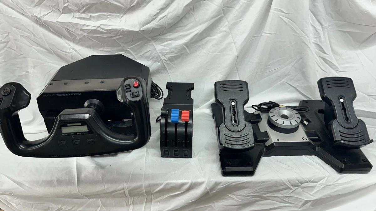 Saitek Pro Flight Yoke System for sale | eBay