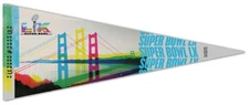 SUPER BOWL LX San Francisco 2026 Premium Felt 12x30 Collector's PENNANT