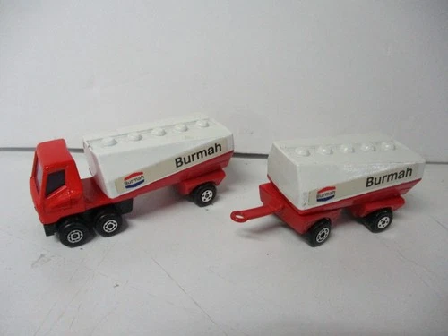 Matchbox Lesney Superfast Two Pack TP-17 "Burmah" Double Tanker Set, loose