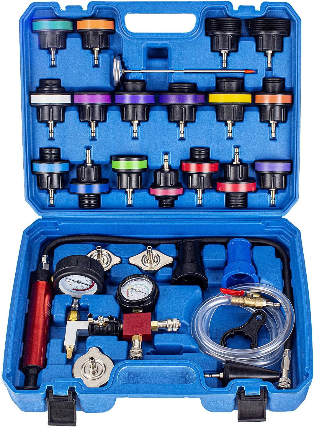 Kit Tester Pressione Radiatori 28 Pezzi - Set Universale Professionale