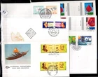 / GREECE, BULGARIA, ESTONIA, FINLAND 1994 - 6 FDC - SCIENCE, SPACE