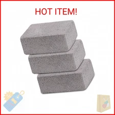 Ajmyonsp Griddle Cleaning Brick Block Heavy Duty Grill Cleaning Stone Bricks Fla