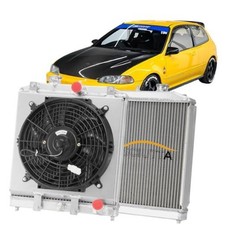 3 Row Aluminum Radiator for Honda CIVIC D15 D16 EK EG INTEGRA/Acura Integra