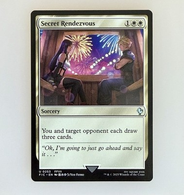 Magic the Gathering: Secret Rendezvous (0253) Commander: Final Fantasy Reg NM