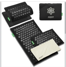 Acupressure Mat and Pillow Set - Full Body Pro Kit for Stress Pain Relief