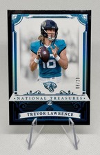 2025 Panini National Treasures Trevor Lawrence Midnight /20 Jaguars