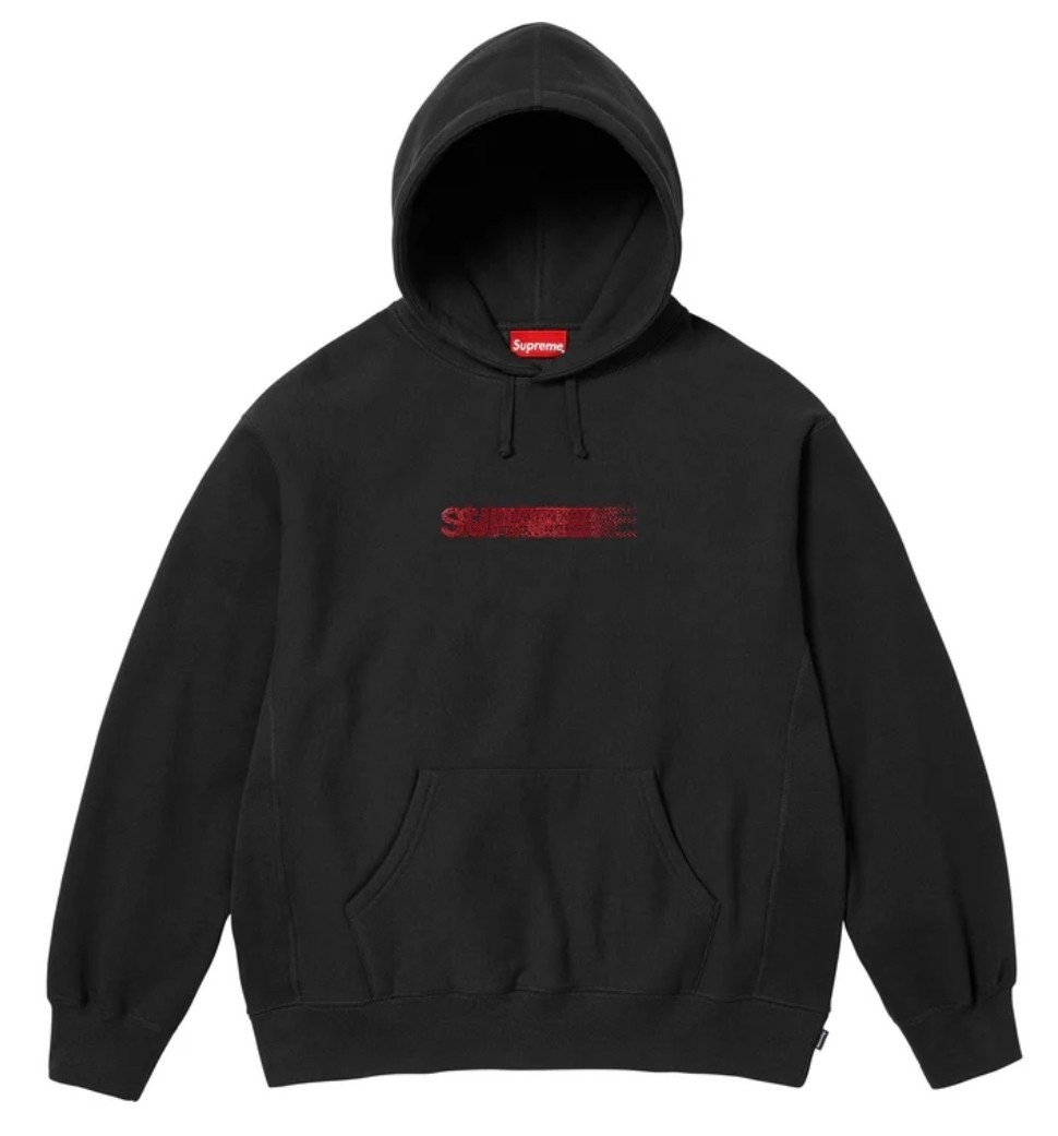 Supreme Swarovski Motion Logo Hooded Sweatshirt | eBay
