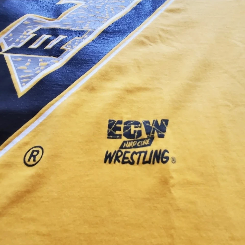 ECW Signed Franchise Shane Douglas Vintage Shirt XL Extreme Wrestling WWF WCW - Image 4 of 4