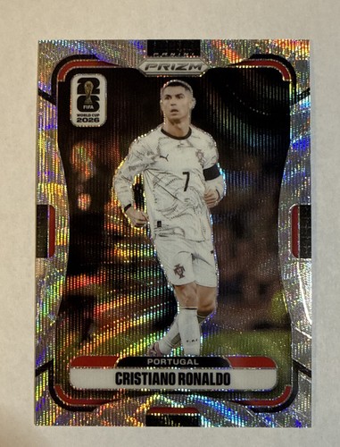 Panini 2026 Prizm FIFA World Cup Cristiano Ronaldo Wave Prizm #367 Portugal