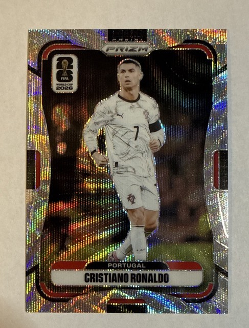 Panini 2026 Prizm FIFA World Cup Cristiano Ronaldo Wave Prizm #367 Portugal