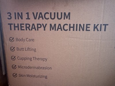 3 IN 1 VACUUMTHERAPY MACHINE KIT