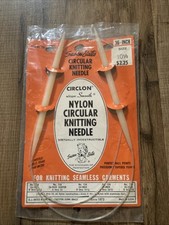 Vintage Susan Bates Circular Knitting Needlels Size 10- 36" NOS