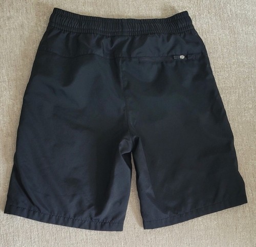 NIKE YOUTH Boys Youth Sz Large Black Blue Logo Swim Shorts ~ - Picture 2 of 3