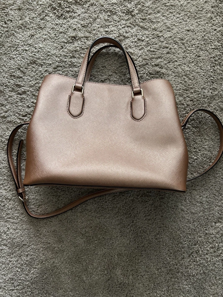 Kate Spade Rose Gold Shoulder Tote Bag Crossbody - Image 3 of 4