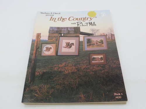 Lot of 20 Cross Stitch Patterns Country Theme Cows Native American Amish MORE - Picture 12 of 21