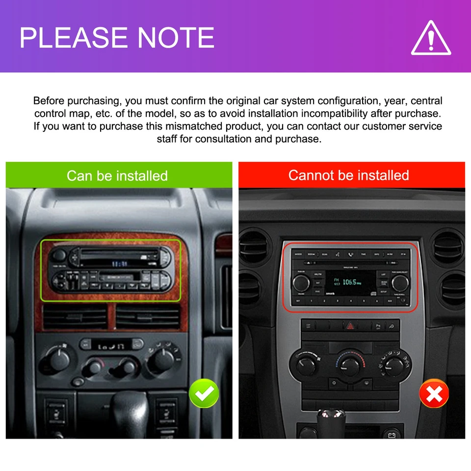 Car Stereo Radio For 2002-2005 Dodge Ram 1500 2500 3500 Android 15 Carplay GPS - Image 3 of 4