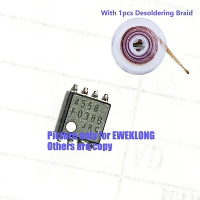 5pcs NJM4558M NJM4558 Marking Code 4558 SOP8 IC Chip