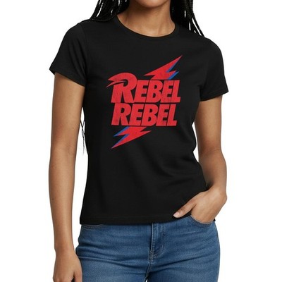 David Bowie Rebel Rebel Mit Blitz Frauen T-Shirt