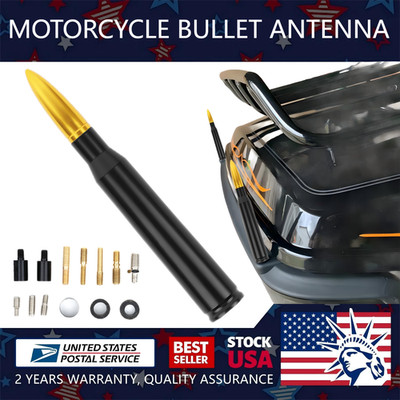 5.3'' 50CAL Short Antenna Replace For Harley Davidson Road Street Electra Tour