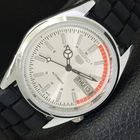 JAPAN VINTAGE REFURBISHED SEIKO 5 AUTOMATIC 6309A MENS SILVER WATCH a441135-4