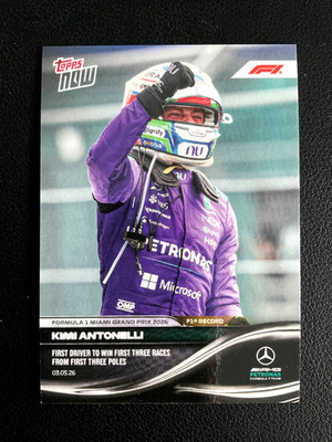 *PICK YOUR CARD* 2026 Topps Now Formula 1 F1 Base Set (UPDATED June 21, 2026)