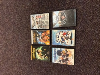 DVD Bundle Lot of 6 Movies: Harry Potter 1-2, X-Men 2-3, and Grown Ups 1-2
