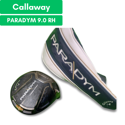 Callaway Paradym 9.0 degree Driver Head Only RH w/Headcover