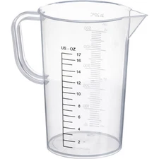 Hama PolyPropylene Graduate - 72 oz (2 Liter)