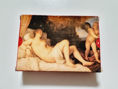 SPIELKARTEN DAL NERO TIZIANO PALAZZO DUCALE VENEZIA 1990 POKER PLAYING CARDS