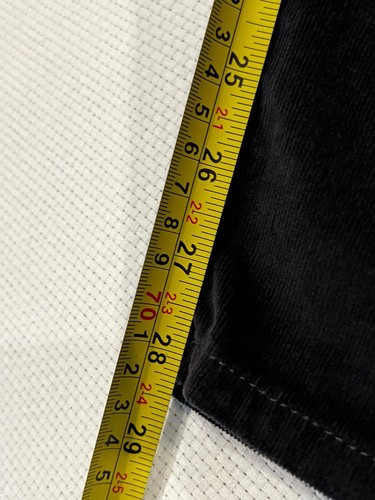 Women's Straight Leg High Rise Gray Blue Corduroy Pants Size 14 EUC - Picture 9 of 10