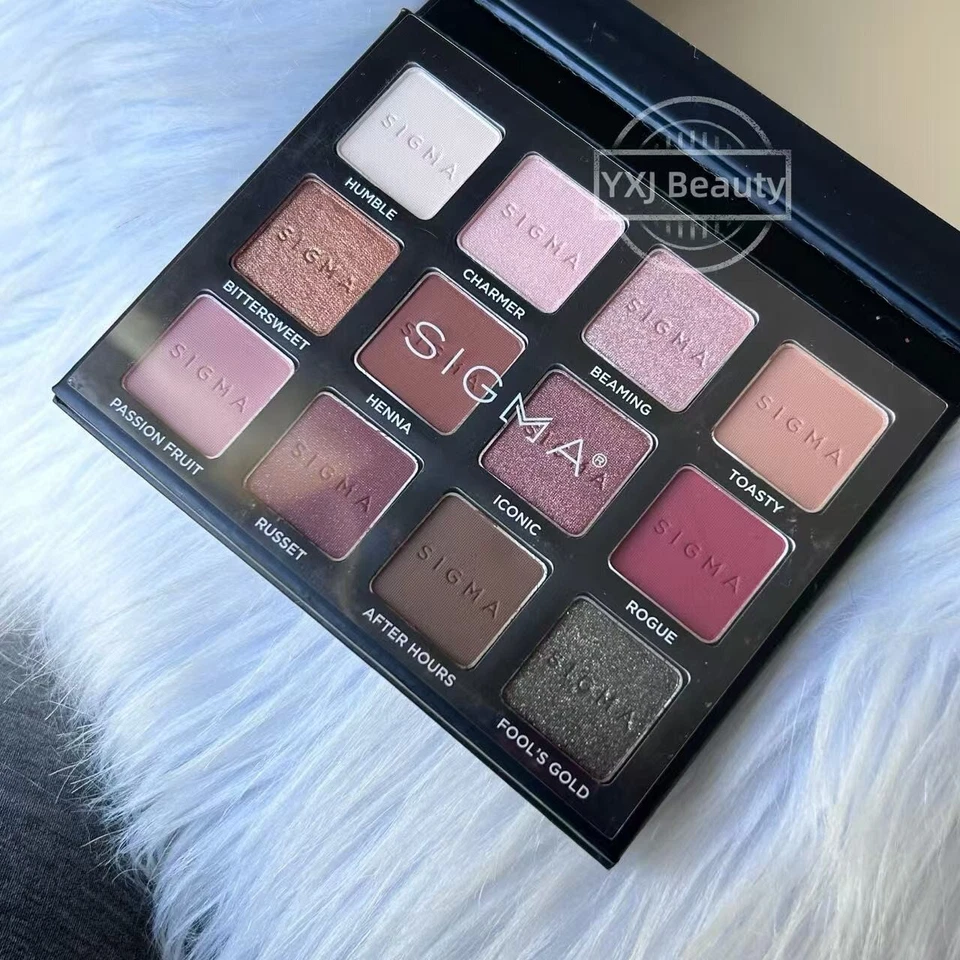 Nuevo Sigma Warm Neutrals~Volumen 2~Paleta de sombras de ojos tamaño completo 13,23 g/0,47 oz~Raro Foto 4 de 4
