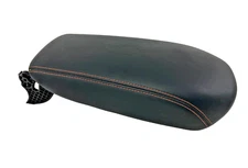 2024 HONDA HR-V CENTER CONSOLE ARMREST COVER BLACK LEATHER ORANG STITCH OEM