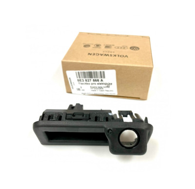 NEW VW GOLF CD MK8 REAR TAILGATE HANDLE 5E3827566A GENUINE