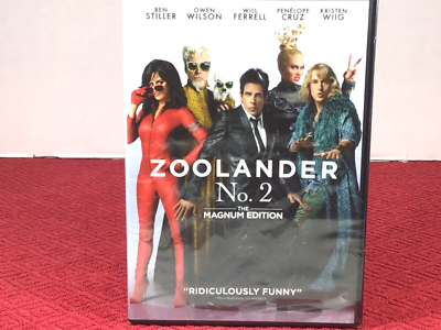 Zoolander No. 2 DVD. Widescreen. New. Fast shipping. 32429241856| eBay