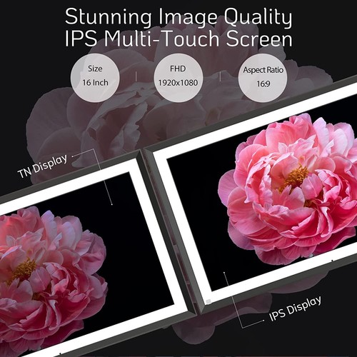 NexFoto Large 16 Inch Digital Picture Frame 32GB with Remote Control, WiFi - Picture 3 of 7