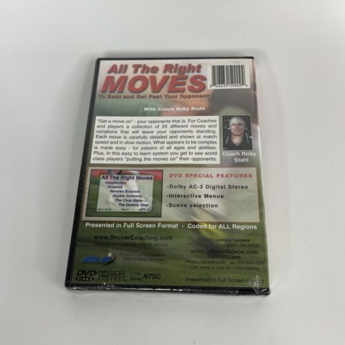 All The Right Moves - To Beat and Get Past Your Opponent - DVD - NEW READ DESC - Picture 2 of 4