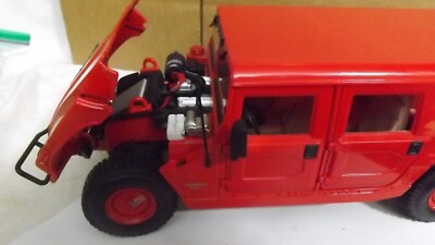 Maisto Metallic Red 2008 Hummer HX Concept 1/18 Scale Special
