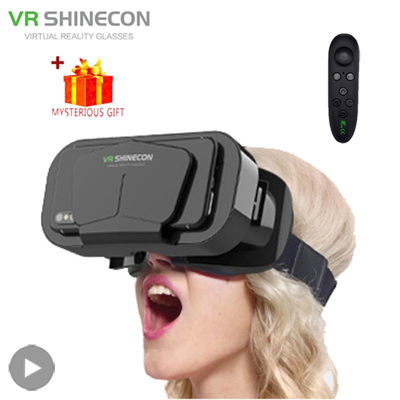 Vr Headset For Phones Adjustable Virtual Reality Goggles (Fits