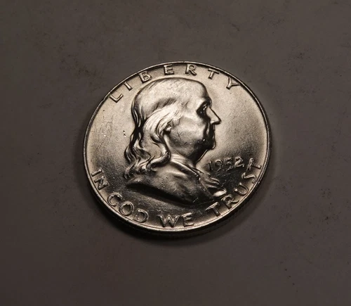 1952-D Franklin Half Dollar * Gem BU (near FBL) * 90% Silver * XH435