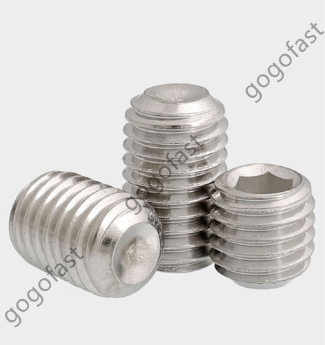 M2 M3 M4 - M8 304 Edelstahl Innensechskantschraube Cup Point Madenschrauben - Bild 2 von 12