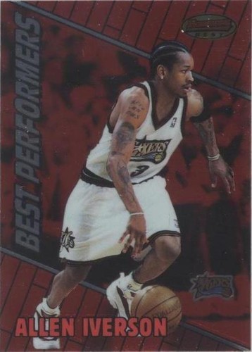 2005 Bowman Gold #100 Allen Iverson 050-C | eBay