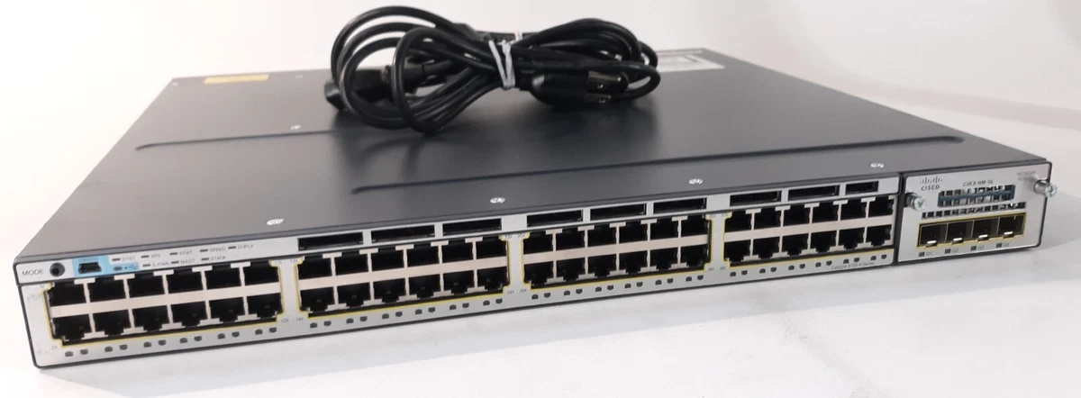 Cisco Catalyst 3750-X Ethernet Switches for sale | eBay