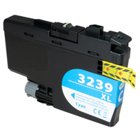 ✅ Kompatible Druckerpatrone Brother LC-3239 XL-C Cyan (LC-3237)