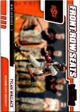 2021 Panini Contenders Draft Picks #27 Tylan Wallace Front-Row Seats Red