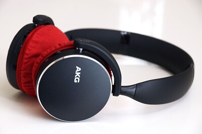 AKG Y500 Wireless Earpad Repair & Protection mimimamo Headphone Cover M Red