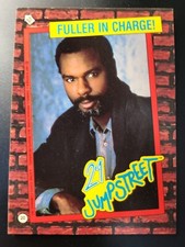  1987 Topps 21 Jump Street Fuller In Charge Johnny Depp STICKER card #20
