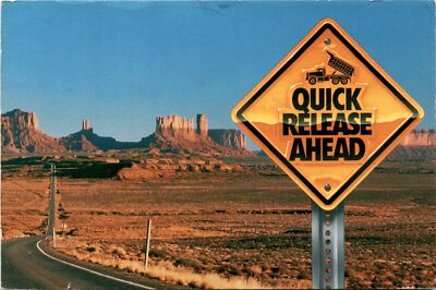 AHEAD Quick Release Point, OLEDO, PM, Louisville, Trucking Show, booth Postcard
