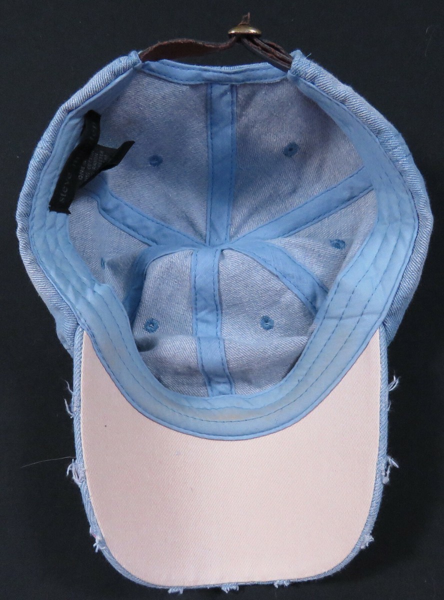 NWOT Steve Madden Denim Jeans Jewel Gem Cluster Baseball  display picture 2