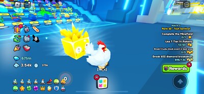 Huge Golden Shiny Pineapple Cat Pet Simulator 99